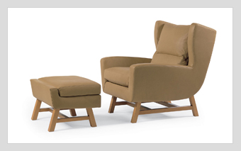 Skoop Chair & Ottoman
