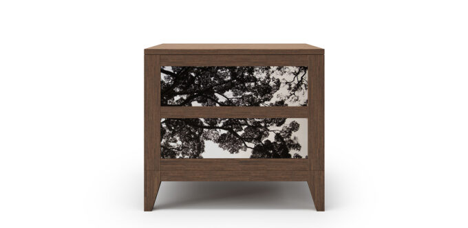 Door to Door Nightstands – Glass